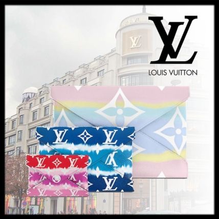 Louis Vuitton 2020 SS Monogram Leather Logo Pouches  Cosmetic Bags M69119 