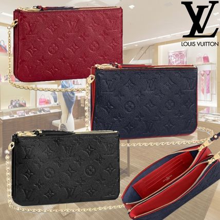 Louis Vuitton MONOGRAM EMPREINTE 2020 SS Monogram Unisex Blended Fabrics Chain Plain Leather Logo M68568 M63916 M68574 