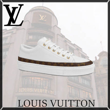 Louis Vuitton MONOGRAM 2020 SS Monogram Leather Low Top Sneakers 1A67QA 