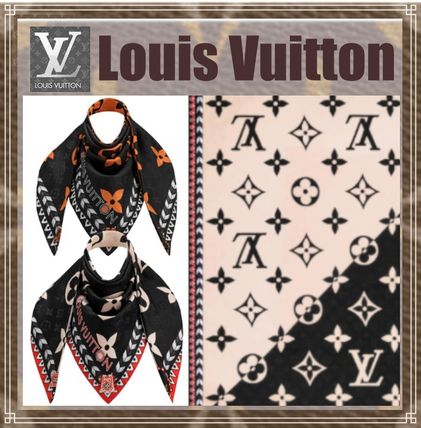 Louis Vuitton MONOGRAM 2020 21AW Monogram Casual Style Silk Party Style Office Style M76488 M76487 