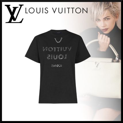 Louis Vuitton 2019 20AW Louis Vuitton Print T Shirt 1A61L9 