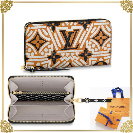 Louis Vuitton ZIPPY WALLET Tribal Long Wallet Long Wallets 