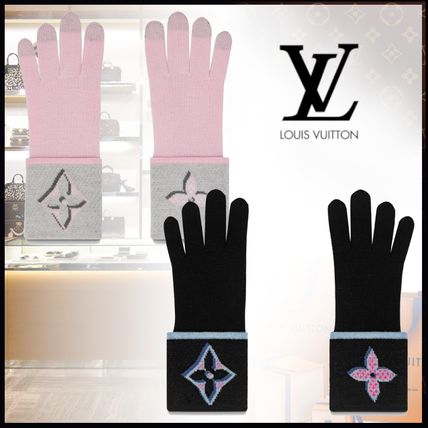Louis Vuitton MONOGRAM 2019 20AW Giant Pop Monogram Gloves M73905 M73904 
