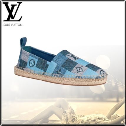 Louis Vuitton MONOGRAM Monogram Elegant Style Slip On Shoes 1A65PY 