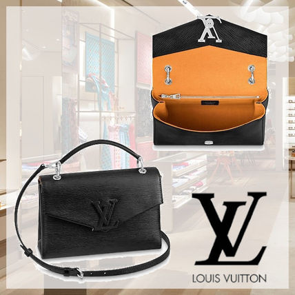Louis Vuitton Casual Style Leather Elegant Style Crossbody Formal Style M55977 