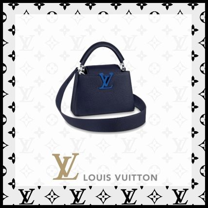 Louis Vuitton 2020 21AW Monogram Unisex Plain Leather Logo Shoulder Bags M56770 