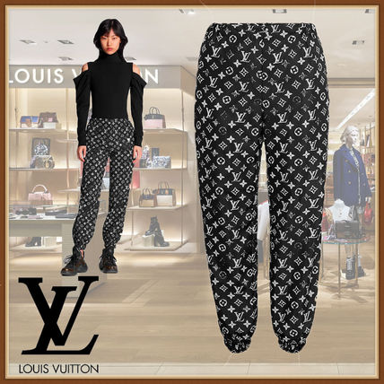 Louis Vuitton MONOGRAM 2020 SS Monogram Nylon Long Pants 1A5TSI 