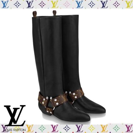 Louis Vuitton MONOGRAM 2019 20AW Rhapsody High Boot 1A5STH 