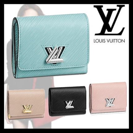 Louis Vuitton Calfskin Folding Wallet Logo Folding Wallets M63323 M63322 M67671 M69158 