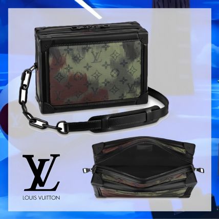 Louis Vuitton 2020 21AW Camouflage Monogram Unisex Nylon Street Style 2WAY Chain M56428 