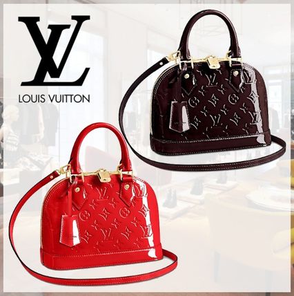Louis Vuitton ALMA Monogram Casual Style 2WAY Leather Elegant Style Crossbody 