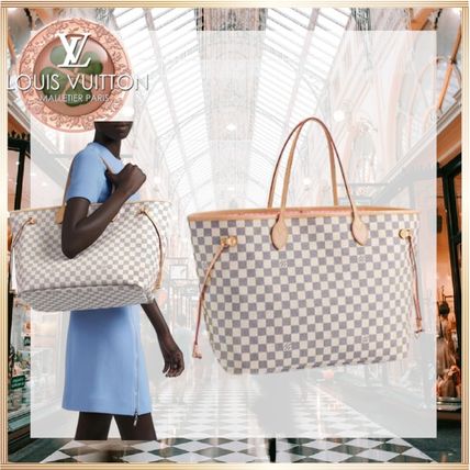 Louis Vuitton DAMIER AZUR Neverfull Gm N41604 