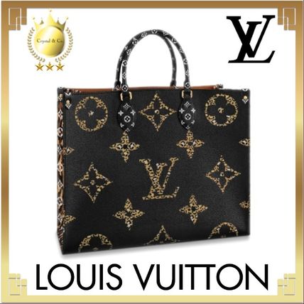 Louis Vuitton MONOGRAM 2019 20AW Stripes Zebra Patterns Monogram Leopard Patterns 