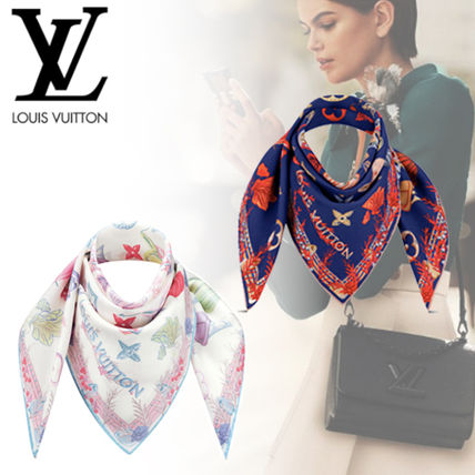 Louis Vuitton 2020 SS Casual Style Silk Elegant Style Logo M76423 M76422 