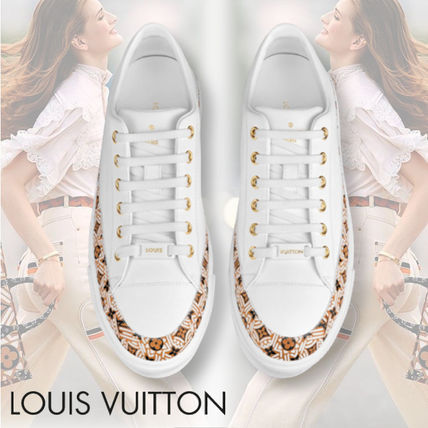 Louis Vuitton 2020 21AW Monogram Rubber Sole Casual Style Plain Leather 