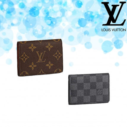 Louis Vuitton 2018 19AW Envelope Business Card Holder N63338 M63801 