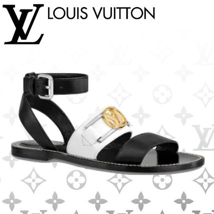 Louis Vuitton 2020 SS Monogram Plain Logo Sandals 1A66E3 