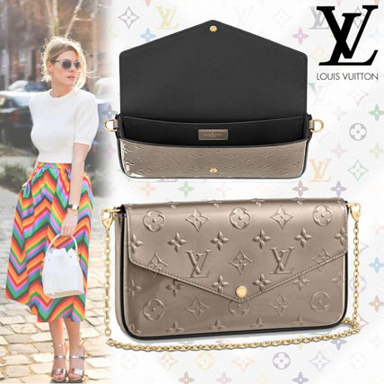 Louis Vuitton MONOGRAM VERNIS Felicie Pochette M68648 