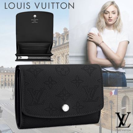 Louis Vuitton MAHINA 2020 SS Iris Compact Wallet M62540 