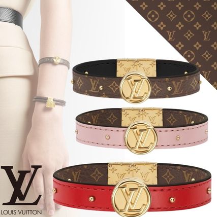 Louis Vuitton 2020 21AW Casual Style Studded Office Style Elegant Style Bracelets M6268E M6172E M6173E 