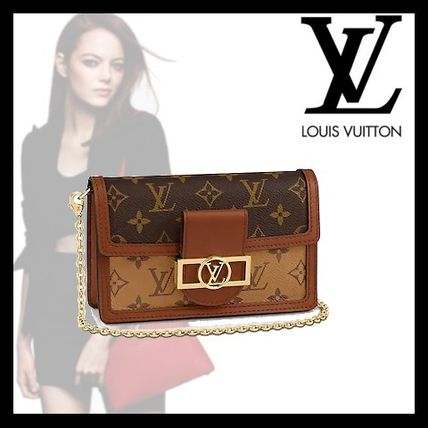Louis Vuitton Monogram Casual Style Canvas Leather Party Style M68746 