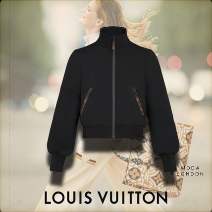 Louis Vuitton Monogram Casual Style Nylon Blended Fabrics Plain 