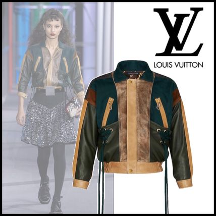 Louis Vuitton 2019 20AW Casual Style Blended Fabrics Street Style Leather Medium 