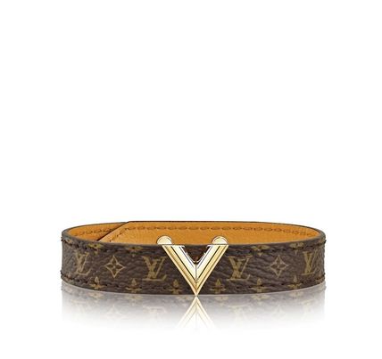 Louis Vuitton 2017 SS Leather Elegant Style Bracelets 