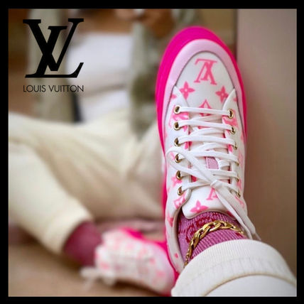 Louis Vuitton 2020 SS Monogram Casual Style Blended Fabrics Plain Office Style 1A65TP 