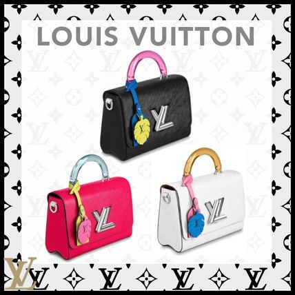 Louis Vuitton EPI 2020 SS Monogram Casual Style Blended Fabrics 2WAY Bi color Plain M56112 M56131 M56132 