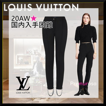 Louis Vuitton 2020 21AW Casual Style Wool Plain Long Office Style Elegant Style 1A82HT 