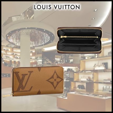 Louis Vuitton 2020 SS Monogram Leather Long Wallet Long Wallets 