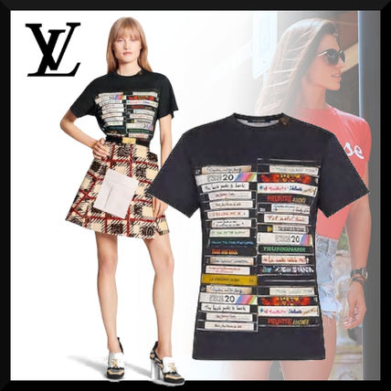 Louis Vuitton 2020 SS Monogram Unisex Street Style U Neck Cotton Medium 1A7UFK 