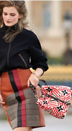 Louis Vuitton 2020 21AW Monogram Unisex Tassel 3WAY Bi color Leather Party Style 