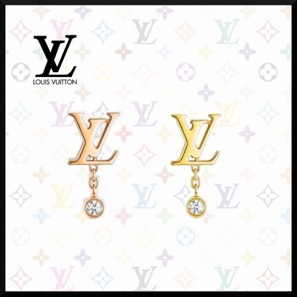 Louis Vuitton Idylle Blossom Lv Ear Stud Yellow Gold And Diamond Q96495 Q96549 