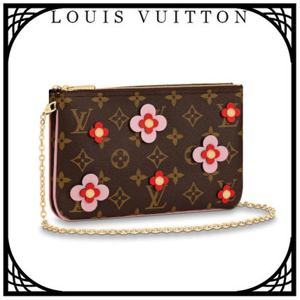 Louis Vuitton MONOGRAM 2019 SS Double Zip Pochette M63905 