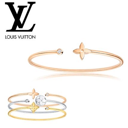 Louis Vuitton Idylle Blossom Twist Bracelet Yellow Gold Q95533 