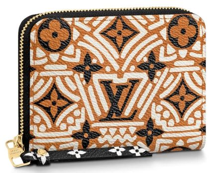 Louis Vuitton ZIPPY COIN PURSE 2020 21AW Monogram Canvas Leather Long Wallet Logo Coin Cases 