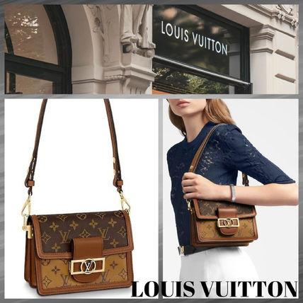 Louis Vuitton 2020 21AW Monogram Calfskin 2WAY Party Style Office Style 