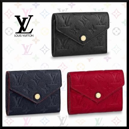 Louis Vuitton MONOGRAM EMPREINTE 2020 SS Victorine Wallet M63701 M64577 M64060 