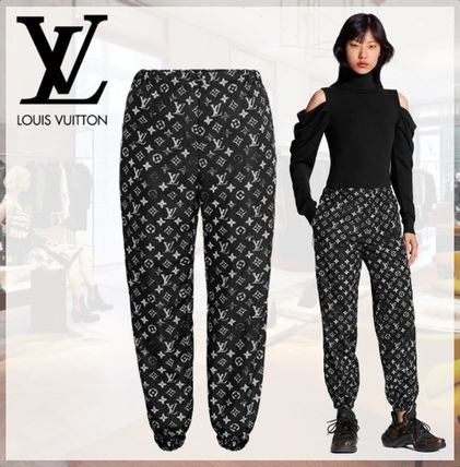 Louis Vuitton MONOGRAM Monogram Casual Style Nylon Street Style Long 