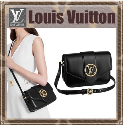 Louis Vuitton 2020 21AW Casual Style A4 2WAY Plain Leather Party Style Office Style M55948 