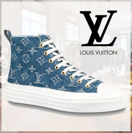 Louis Vuitton MONOGRAM Monogram Rubber Sole Casual Style Street Style Logo 