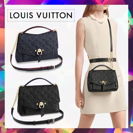 Louis Vuitton MONOGRAM EMPREINTE Blanche Bb M43624 M43781 