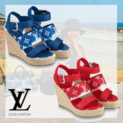 Louis Vuitton 2020 SS Monogram Casual Style Sandals 1A7U3Z 1A7U4E 