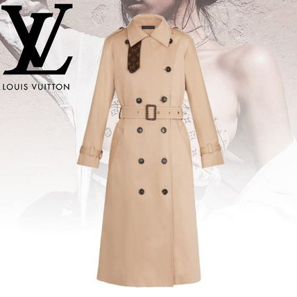 Louis Vuitton 2019 20AW Wool Plain Trench Coats 1A68D3 