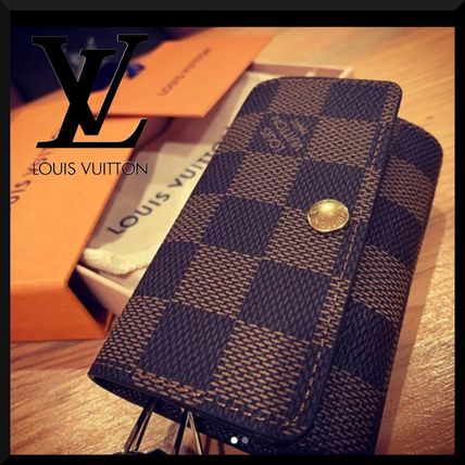 Louis Vuitton DAMIER 4 Key Holder N60385 