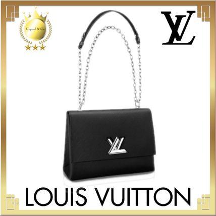 Louis Vuitton TWIST 2020 SS Casual Style Calfskin A4 2WAY Chain Plain Leather 