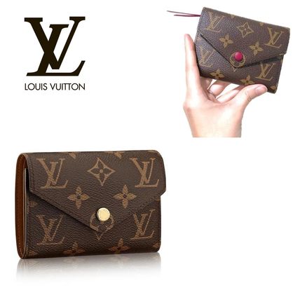 Louis Vuitton MONOGRAM Folding Wallet Long Wallet Small Wallet Accessories 