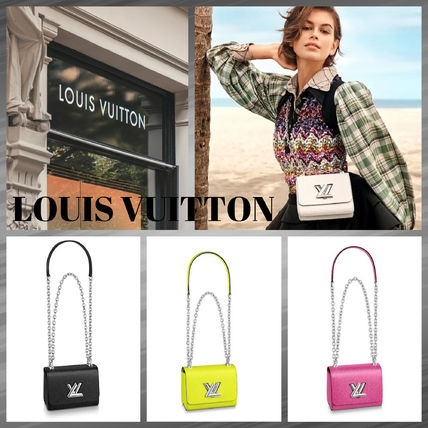 Louis Vuitton TWIST 2020 21AW Casual Style Chain Plain Leather Party Style Elegant Style 